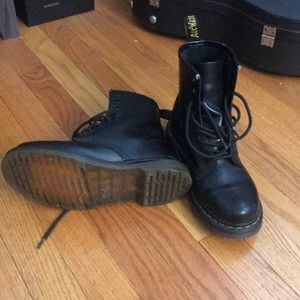 Dr.Martens ankle boots.